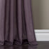 Lush Decor Night Sky Curtain Panel for Living, Dining Bedroom (Single), 84" x 42", Purple and Gray