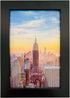 Frame Amo 6x9 Black Modern Picture Frame, 1 inch Border, Glass Front, for Wall or Table (1)