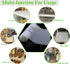 Cabinet Liners Non Slip Waterproof Clear Kitchen Drawer Shelf Liner Non Adhesive Mat for Fridge, Dresser, Wire Shelf, Toolbox , Cupboard, Pantry, Storage and Desk (12 Inch X 20 FT)