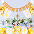 Elkanah Baptism Decorations First Communion Decorations Confirmation Decorations Mi Bautizo Christening Decorations God Bless Banner Balloons