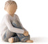 Willow Tree Caring Child, Sculpted Hand-Painted Figure