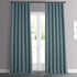 HPD Half Price Drapes BOCH-LN185-P Faux Linen Room Darkening Curtain (1 Panel) 50 X 84, BOCH-LN18537-84, Sea Thistle