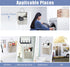 Flenpptly Wall Hanging Storage Hanging Organizer Over The Door Organizer Waterproof for Bedroom Bathroom Kitchen Dormitory Storage 3 Pack