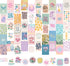 Artivo Danish Pastel Wall Collage Kit for Aesthetic Pictures, Danish Pastel Room Decor, Teen Wall Decor, Girls Room Decor, Pastel Aesthetic Collage Kit