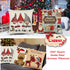 Christmas Pillow Covers , 2021 Newest Double-Sided Christmas Pillowcase,18 x 18 Inches Set of 4 - Xmas Series Cushion Cover Case Pillow Custom Zippered Square Pillowcase (Christmas-B)