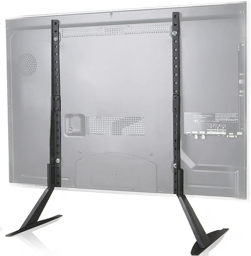 WALI Universal TV Stand Tabletop, for Most 22 to 65 inch LCD Flat Screen TV, VESA up to 800 by 400mm (TVS001), Black