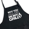 UP THE MOMENT Why You All Up in My Grill? Apron, Funny Apron for Men, BBQ Grill Apron, Chef Apron, Funny Apron for Dad, Mens Funny Apron, Funny Chef Apron for Men