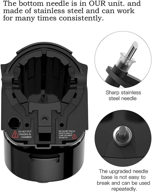Replacement Coffee Cup Pod Holder Needle Assembly For All Keurig 2.0 Models - Replacement Parts & Accessories For Keurig 2.0 (Full Assembly)
