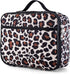 Fenrici Cheetah Lunchbox for Boys, Girls, Kids Insulated Lunch Bag, Perfect for Preschool, K-6, Soft Sided Compartments, Spacious, BPA Free, Food Safe,10.8in x 9.2in x 3.8in (Cheetah Print)