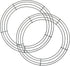 14 Inch Wire Wreath Frame Metal Round Wreath Form Making Rings Green for Christmas New Year Party Home Decoration DIY Macrame Floral Crafts Pack of 2