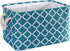3 Pack Storage Basket Bins Foldable Shelf Basket Rectangular Fabric Organizer Bin Laundry Hampers Baskets for Nursery, Toys, Home Closet, Laundry15 x 11 x 9.8 in (Blue Green)