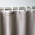 AooHome 72x96 inch Fabric Shower Curtain Liner, Waterproof Extra Long Bathroom Curtain for Hotel with Hooks, Weighted Hem, Chocolate