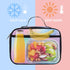 Lunch Box with Padded Liner, Rickyh style Spacious Insulated Lunch Bag Durable Thermal Lunch Cooler Pack with Strap for Boys Girls Adults School Sports Beach Picnic Work Camp,2 Pocket (LBXINGXING?
