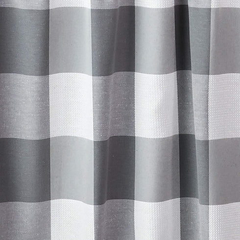 SKL HOME by Saturday Knight Ltd. Grandin Valance, Gray/White, 58x13