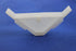 Berta (40 Pieces) 90 Degree Cabinet Triangle Bracket, Plastic White Corner Support Braces