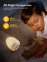 Night Lights for Kids Room, MediAcous Baby Night Light with Stable Charging Pad, Dimmable Kids Night Light with 1H Timer & Touch Control, ABS+PC LED Egg Lamps for Breastfeeding, Up to 200H