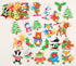 Baker Ross AV453 Winter Woodland Foam Stickers - Pack of 120, Self Adhesives, Perfect for Children to Decorate Collages and Crafts, Ideal for Schools, Craft Groups, Party Crafting, Home