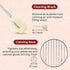 InspoLine Canning Kit Canning Supplies Starter Kit 8 in 1 Ultimate Kit with Jar and Lid Lifter, Canning Tongs, Jar Wrench, Funnel, Bubble Remover Tool, Canning Rack Home Canning Tools Set