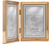 Lawrence Frames Classic Bead Picture Frame, 3.5x5 Double, Gold