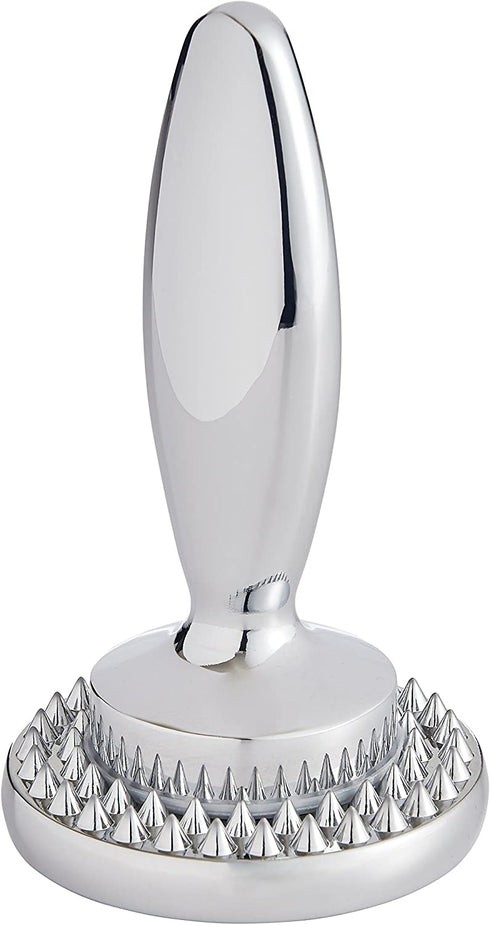HIC Dual Sided Meat Tenderizer Marinating Prep Tool, 835 Grams, 6-Inches x 3.25-Inches