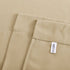 NICETOWN Blackout Curtain Shade for Basement - Roman Tie Up Window Valance Balloon Blind (Grommet Top Panel, 34 inches W x 45 inches L, Biscotti Beige)