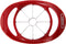 Farberware Professional Plastic Apple Corer/Wedger with Stainless Steel Blades, Red