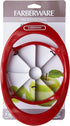 Farberware Professional Plastic Apple Corer/Wedger with Stainless Steel Blades, Red