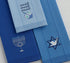 DII Hanukkah Collection Kitchen, Dishtowel Set, 18x28, Embroidered Dreidel, 3 Piece