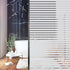 Coavas Window Privacy Film Blinds Frosted Glass Film Sun UV Blocking Static Clings Non-Adhesive Heat Control Home Office Decorative Stickers Bathroom Door Covering(17.5 x 118.1 Inch, Pure)