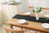 NATUS WEAVER Dinning Table Runner 12 x 90 Inches Farmhouse Kitchen Coffee Burlap Table Runner for Holiday Party, Black