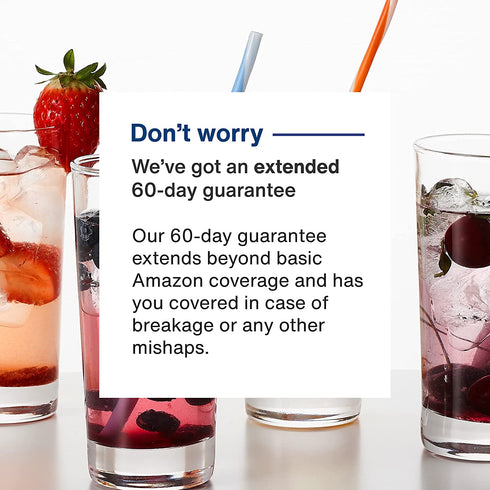 GoodGlassware Highball Glasses (Set of 4) 13.5 oz - Tall Drinking Glass with Heavy Base - for Water, Juice, Cocktails, and Beverages - Dishwasher Safe, Perfect for Kitchen & Bar