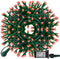 Funpeny 300 LED Valentine's Day String Lights, 100 FT Plug in Connectable Waterproof Fairy String Lights Green Wire with 8 Modes for Indoor Outdoor Xmas Tree Home Garden Decorations (Red)