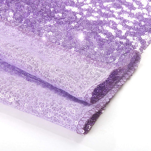 B-COOL Table Runners 4 Pack 12x72 Inch Sequin Table Decorations for Party Lavender Wedding Decorations for Tables Holiday Table Decor
