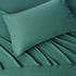 Amazon Basics Cotton Jersey Bed Sheet Set - Twin XL, Dark Green