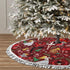 Christmas Tree Skirt 30 Inch Rustic Tree Xmas Ornaments Holiday Party Decorations Indoor Outdoor Accessory Gift