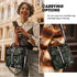 VLM Lunch Bags for Women,Leakproof Insulated Floral Lunch Box with Adjustable Shoulder Strap Reusable Zipper Cooler Tote Bag for Work,Picnic,Camping (Floral 8)