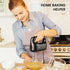 Hand Mixer Electric, PANTI Kitchen Handheld Small Mixer with Beaters and Whisk, 5 Dishwasher-safe Accessories, 5 Speeds & Eject Button, Portable Mixers for Easy Whipping Dough, Cake and Cream, HM3002