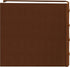 Pioneer Embossed Floral Frame Leatherette Cover Photo Album, Brown (4"x6")