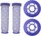 Lemige 2 Pack Post Filters & 2 Pack Pre Filters Replacement for Dyson DC65 DC66 DC41 UP13 UP20 Animal, Multi Floor and Ball Vacuums, Compare to Part #920769-01&920640-01
