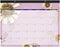 2022 Desk Calendar by AT-A-GLANCE, Monthly Desk Pad, 21-3/4" x 17", Standard, Paper Flowers (5035)