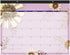 2022 Desk Calendar by AT-A-GLANCE, Monthly Desk Pad, 21-3/4" x 17", Standard, Paper Flowers (5035)