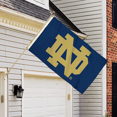 NCAA Notre Dame Fighting Irish 3 Ft. X 5 Ft. Flag with Grommets, Team Colors, one size, One Size (95536)