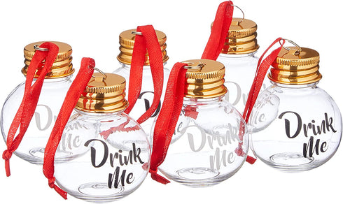 Gift Republic Festive Boozeballs, Medium, CLEAR