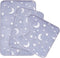 Nuovoo 3 Piece Bathroom Rug Set, 20"x32" Bath Rugs with U Shaped Contour Toilet Mat and Non-Slip Rugs