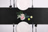 Hahuho 10-Pack Satin Table Runner Black 12 x 108 inches Long, Table Runners for Wedding, Birthday Parties, Banquets Decorations?10 Pack, 12x108 Inch, Black?