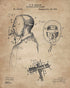 Firefighter Patent Print Set of 6 (8"x10") - Wall Art Decor - Gift Idea for Firemen First Responders