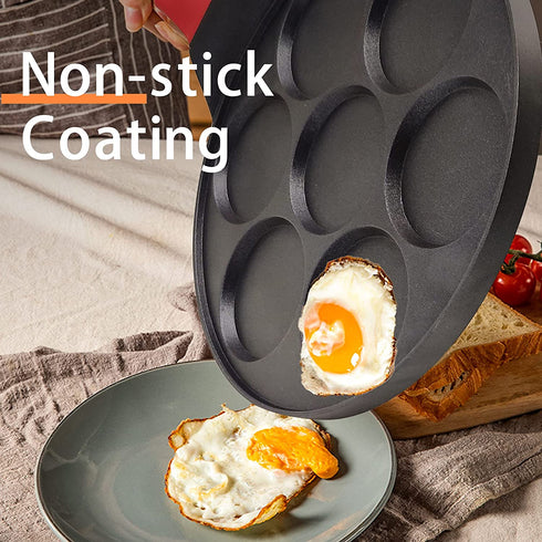 Silver Dollar Pancake Maker for Kids, Pancake Griddle Pan, Breakfast Pancake Pan Grill Pancakes Pan for Pancakes Crepe Maker for Kids