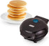 DASH DMS001BK Mini Round, Electric Griddle Machine for Individual Pancakes, Cookies, Eggs & other on the go Breakfast, Lunch, Snacks with Indicator Light, Black