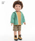 Simplicity US8576OS 18" Sport and Pajamas Unisex Doll Clothes Sewing Patterns, One Size (One Size)