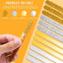 80 Pieces Glitter Acrylic Sticks 4.53 Inch Reusable Mirror Sticks Laser Stick Craft Ice Cream Sticks for Party, Festival and Home DIY, 2 Styles